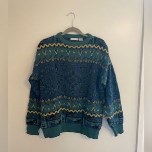 Vintage Claiborne Pattern Sweater